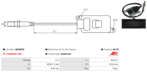 Sonde NOX NOX9270