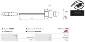 Sonde NOX NOX9271