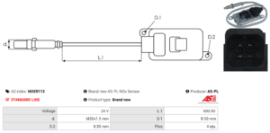 Sonde NOX NOX9113