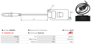 Sonde NOX NOX9276