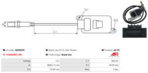 Sonde NOX NOX9278