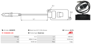 Sonde NOX NOX9279