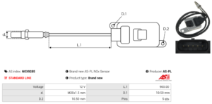 Sonde NOX NOX9285