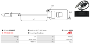 Sonde NOX NOX9287