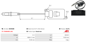 Sonde NOX NOX9288