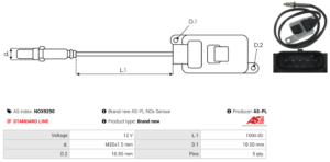 Sonde NOX NOX9290