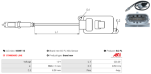 Sonde NOX NOX9116