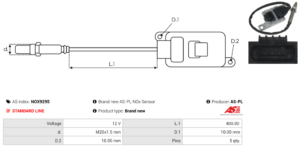 Sonde NOX NOX9295