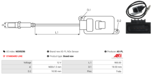 Sonde NOX NOX9296