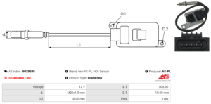 Sonde NOX NOX9348