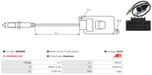 Sonde NOX NOX9350