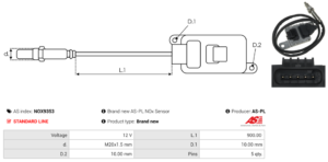 Sonde NOX NOX9353