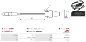 Sonde NOX NOX9118