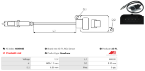 Sonde NOX NOX9085