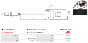 Sonde NOX NOX9377