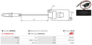 Sonde NOX NOX9378