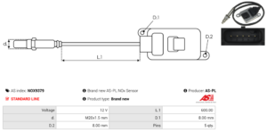Sonde NOX NOX9379