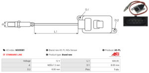 Sonde NOX NOX9381