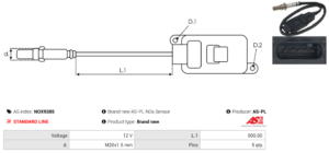 Sonde NOX NOX9385