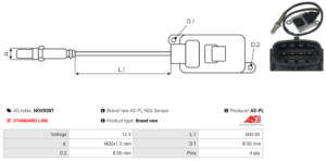 Sonde NOX NOX9387