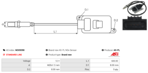 Sonde NOX NOX9390
