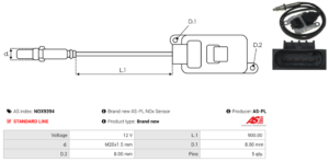 Sonde NOX NOX9394