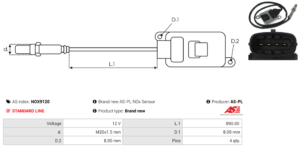 Sonde NOX NOX9120