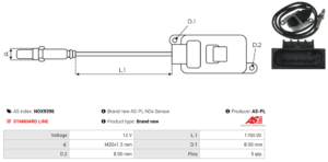 Sonde NOX NOX9396