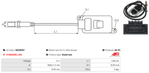Sonde NOX NOX9397