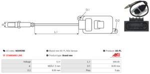 Sonde NOX NOX9398
