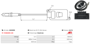 Sonde NOX NOX9399