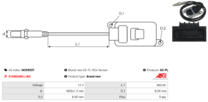 Sonde NOX NOX9297