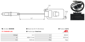 Sonde NOX NOX9298