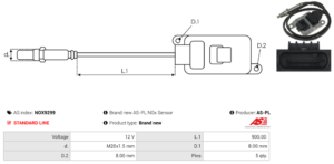Sonde NOX NOX9299