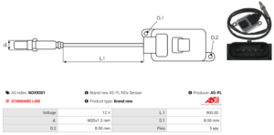 Sonde NOX NOX9301