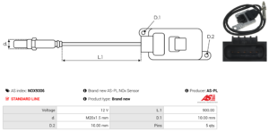 Sonde NOX NOX9306