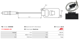 Sonde NOX NOX9308