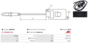 Sonde NOX NOX9310