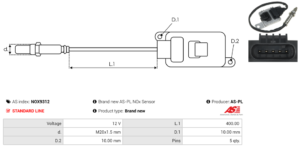 Sonde NOX NOX9312