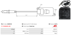 Sonde NOX NOX9123