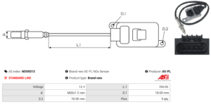Sonde NOX NOX9313