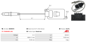 Sonde NOX NOX9315