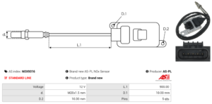 Sonde NOX NOX9316