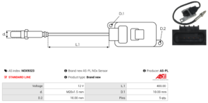 Sonde NOX NOX9323