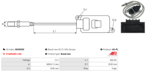Sonde NOX NOX9325