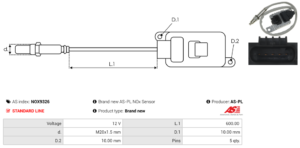 Sonde NOX NOX9326