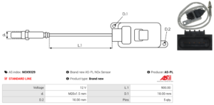 Sonde NOX NOX9329