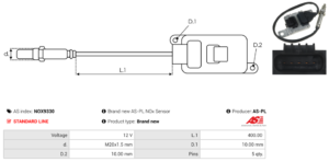 Sonde NOX NOX9330