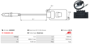 Sonde NOX NOX9331