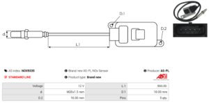 Sonde NOX NOX9335